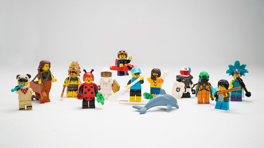 Lego series 21 discount box