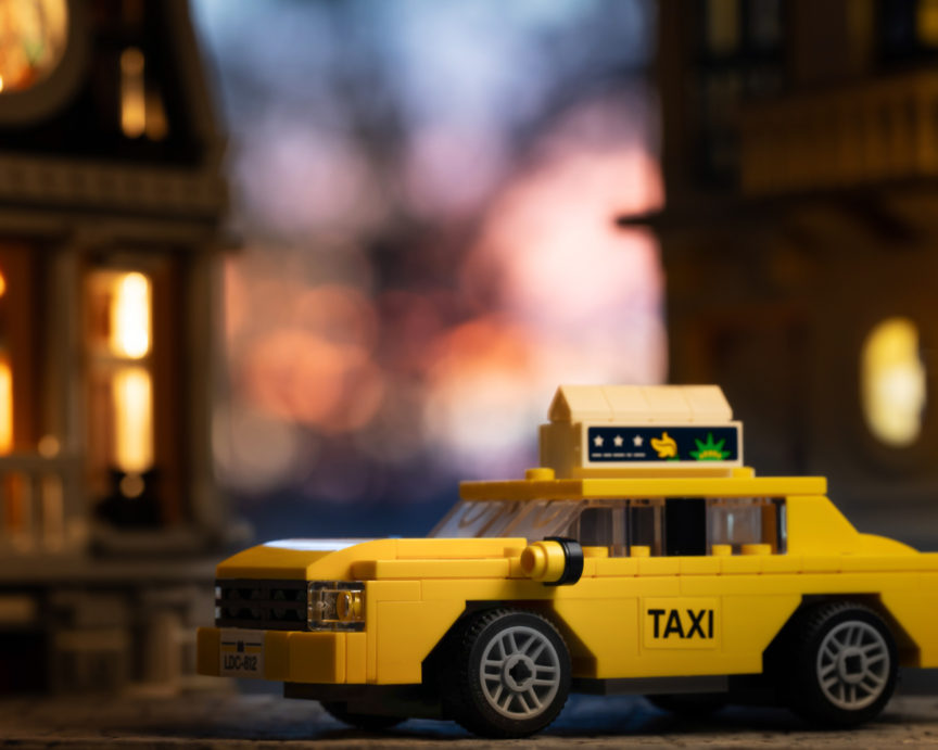 Lego 2024 yellow taxi