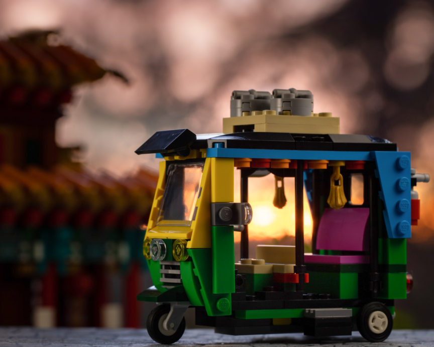 40468 Yellow Taxi and 40469 Tuk tuk Review BrickCentral